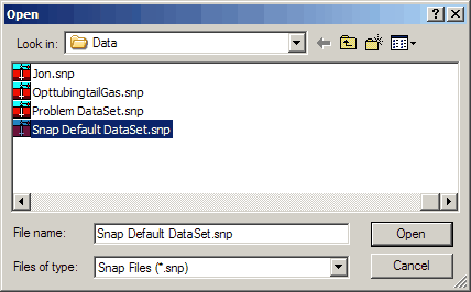 Tutorial Select Default Dataset