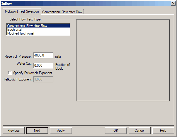 Fetkovich from Multi-point Test Data